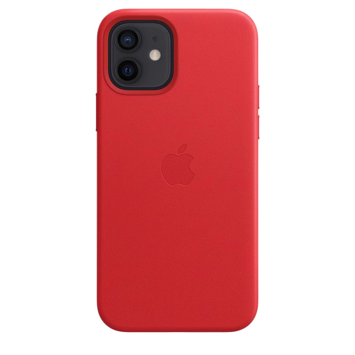 Чехол Apple iPhone 12 | 12 Pro Leather Case with MagSafe - (PRODUCT)RED (MHKD3)